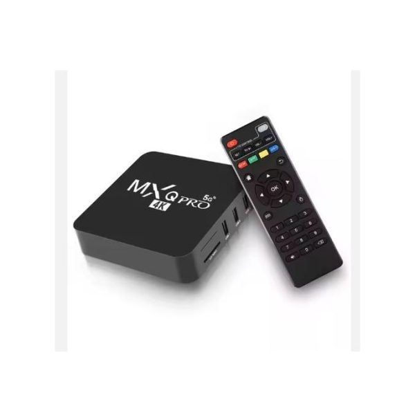 Boîtier Tv Box Mxq Pro Android 12 4K 2,4 G5,8 G Wi-Fi 5G Quad Core