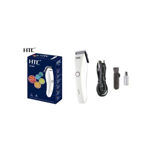 Htc Tondeuse Professional Sans Fil - Rechargeable AT 206 - 3W - Blanc