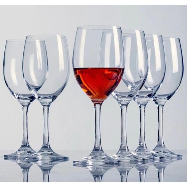 Verre à Boisson - 6 Pièces - Transparent- 250 ml