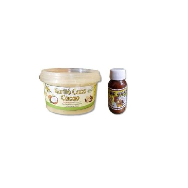 Crème Karité Beurre de Cacao + Huile de Coco 60ml